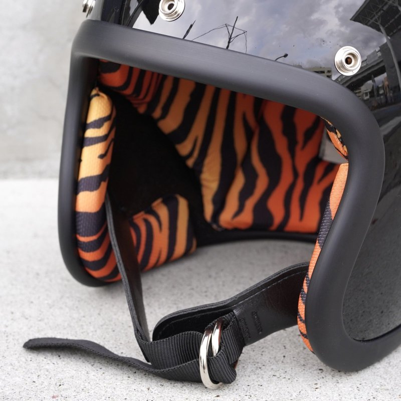 画像4: TT&CO. (ティーティーアンドカンパニー) | 500-TX DILECT INTERIOR TIGER JET HELMET ヘルメット  (4)