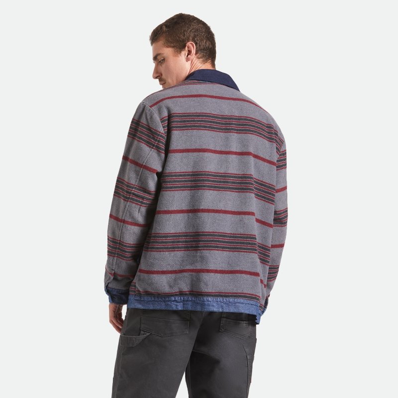 画像8: 【20%OFF】BRIXTON (ブリクストン) | ALTERED THREADS CHORE COAT  (8)
