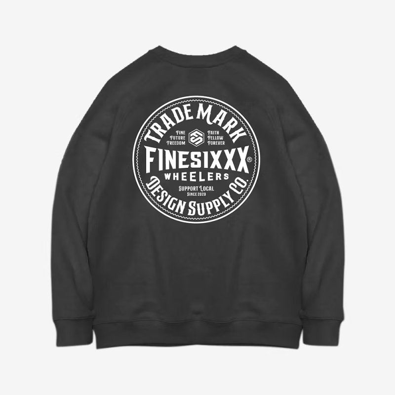 画像2: FINESIXXX (ファインシックス) | TRADE MARK EMBROIDERY SWEAT  (2)