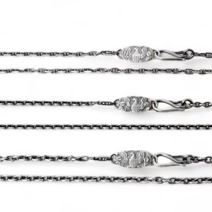 画像2: RAOING (ローイング) | Silver925 Chain【Custom】HD PLATE & HOOK 