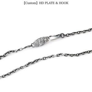 画像1: RAOING (ローイング) | Silver925 Chain【Custom】HD PLATE & HOOK 