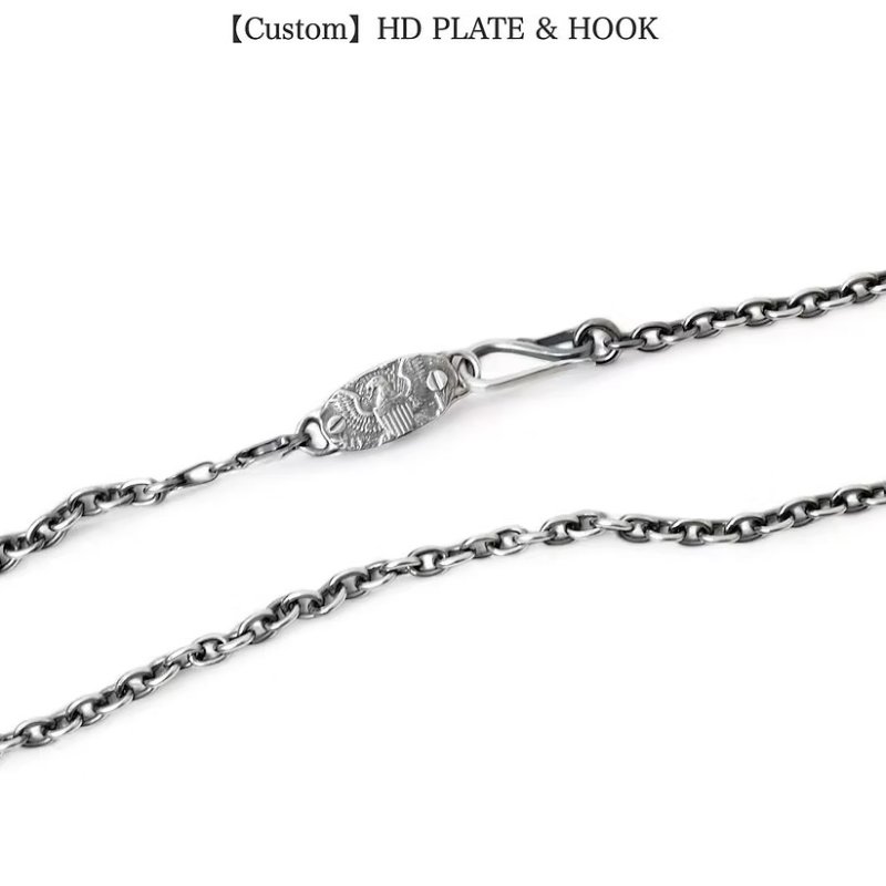 画像1: RAOING (ローイング) | Silver925 Chain【Custom】HD PLATE & HOOK  (1)