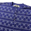 画像3: DAZZLESUGAR (ダズルシュガー) | Jacquard Henley L/S tee  (3)