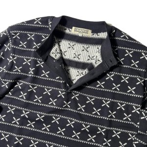 画像4: DAZZLESUGAR (ダズルシュガー) | Jacquard Henley L/S tee 