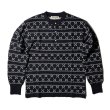 画像1: DAZZLESUGAR (ダズルシュガー) | Jacquard Henley L/S tee  (1)