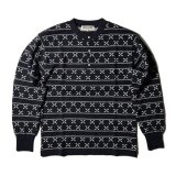 DAZZLESUGAR (ダズルシュガー) | Jacquard Henley L/S tee 