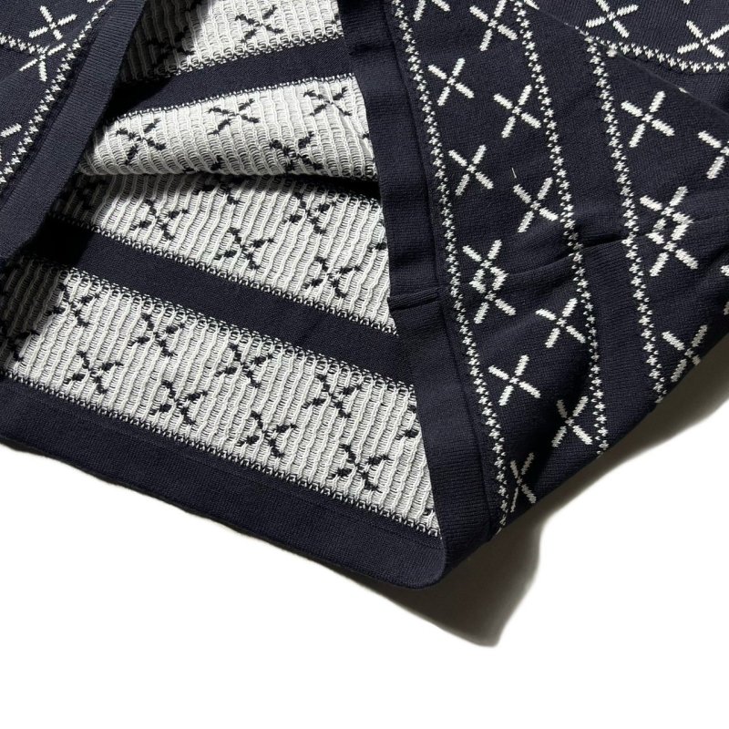 画像6: DAZZLESUGAR (ダズルシュガー) | Jacquard Henley L/S tee  (6)