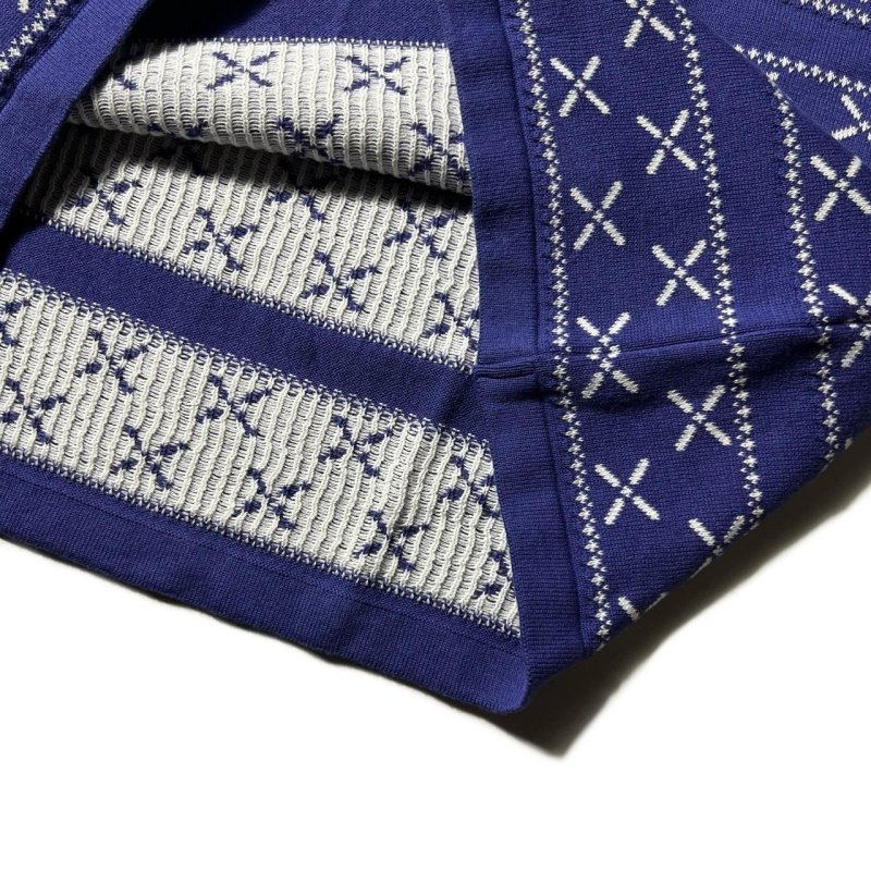 画像6: DAZZLESUGAR (ダズルシュガー) | Jacquard Henley L/S tee  (6)