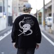 画像2: THRIFTY LOOK | SNAKE & SKULL SOUVENIR JACKET  (2)