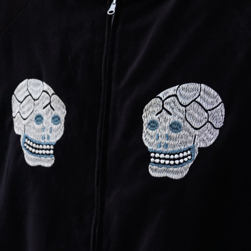 画像3: THRIFTY LOOK | SNAKE & SKULL SOUVENIR JACKET  (3)
