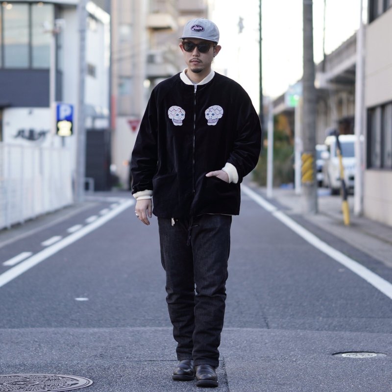 画像7: THRIFTY LOOK | SNAKE & SKULL SOUVENIR JACKET  (7)