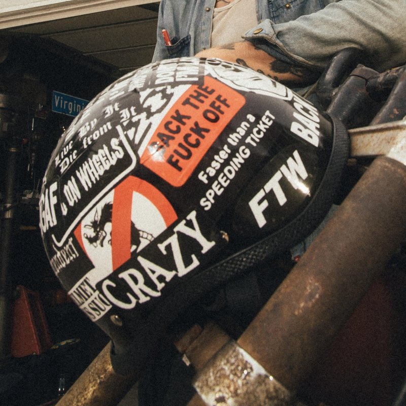 画像2: TT&CO. (ティーティーアンドカンパニー) | HWY × TT&CO. HELMET ヘルメット  (2)