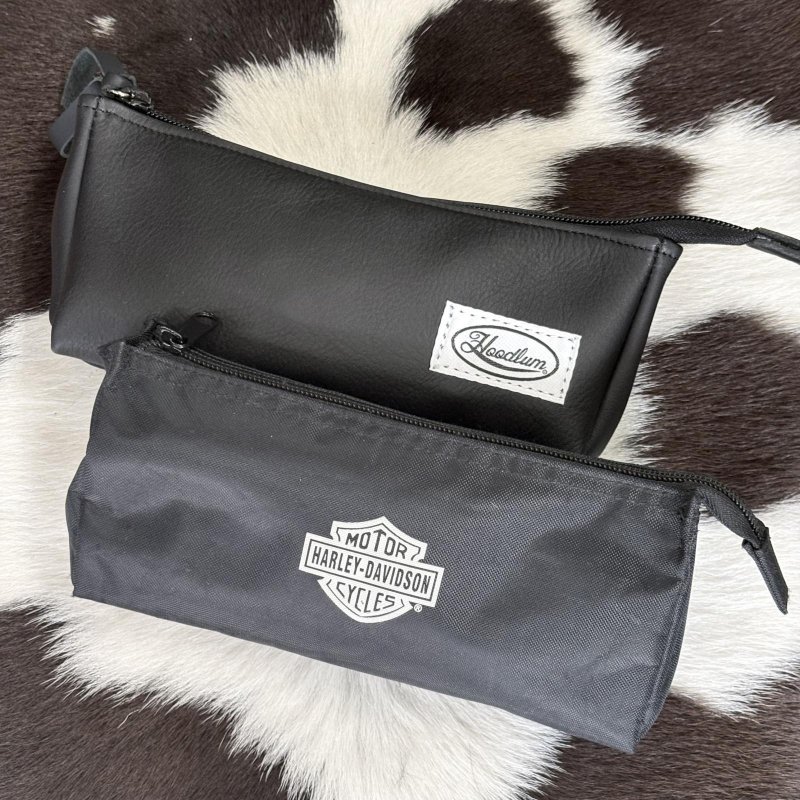 画像1: Hoodlum (フッドラム) | LEATHER MULTI POUCH 