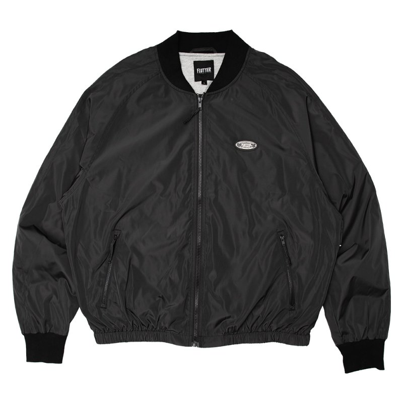 画像2: FLUTTER (フラッター) | OG Logo Bomber Jacket  (2)