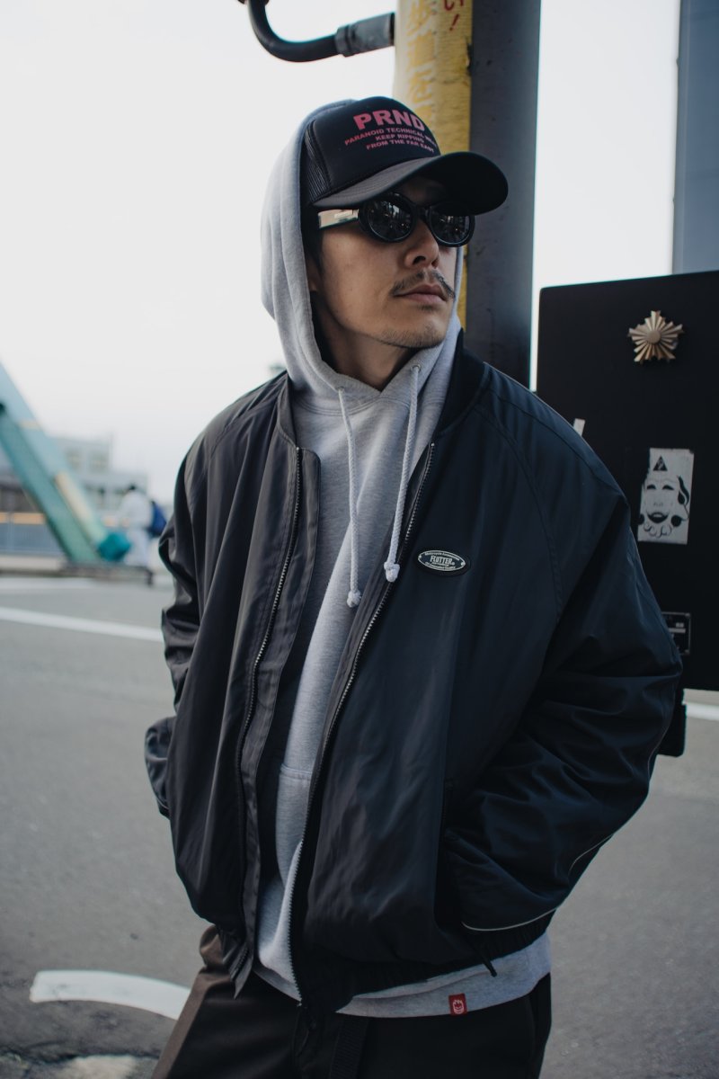 画像1: FLUTTER (フラッター) | OG Logo Bomber Jacket