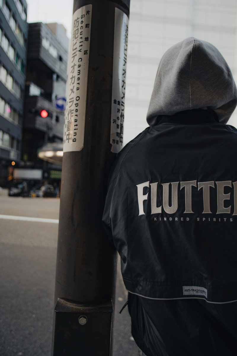 画像2: FLUTTER (フラッター) | OG Logo Bomber Jacket