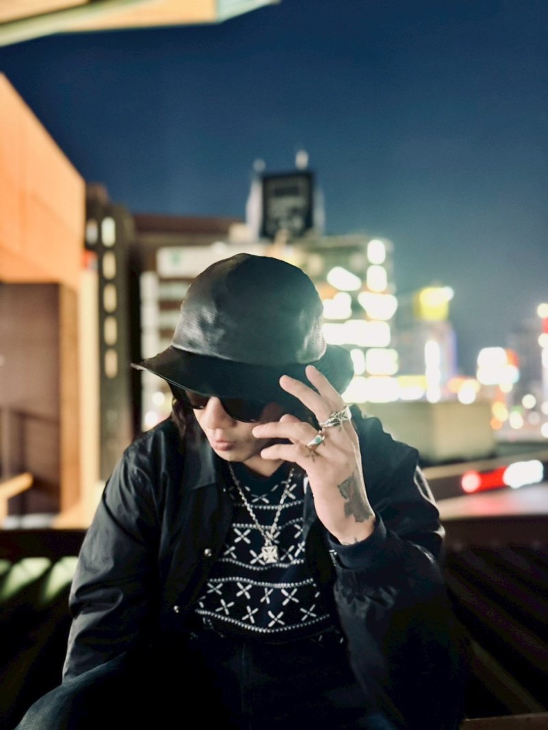 画像1: DAZZLESUGAR (ダズルシュガー) | -3dot F leather Hat-