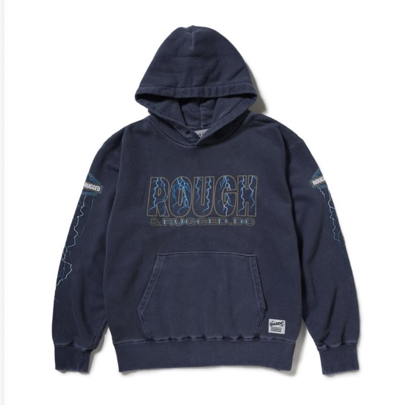 画像1: ROUGH AND RAGGED (ラフアンドラゲッド) | DESIGN HOODIE  (1)