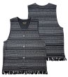 画像1: Vin&Age (ヴィンアンドエイジ) | NATIVE FRINGE VEST  (1)