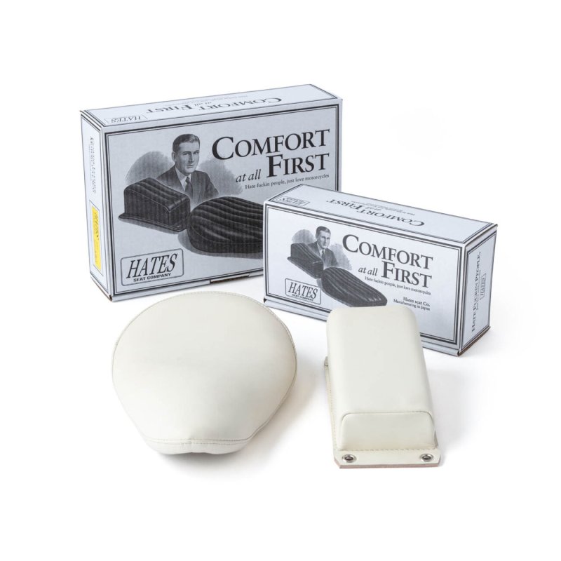画像2: HATES SEAT CO. | SOLO SEAT&PILLION PLAIN  (2)