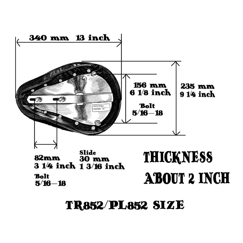 画像21: HATES SEAT CO. | SOLO SEAT&PILLION PLAIN  (21)