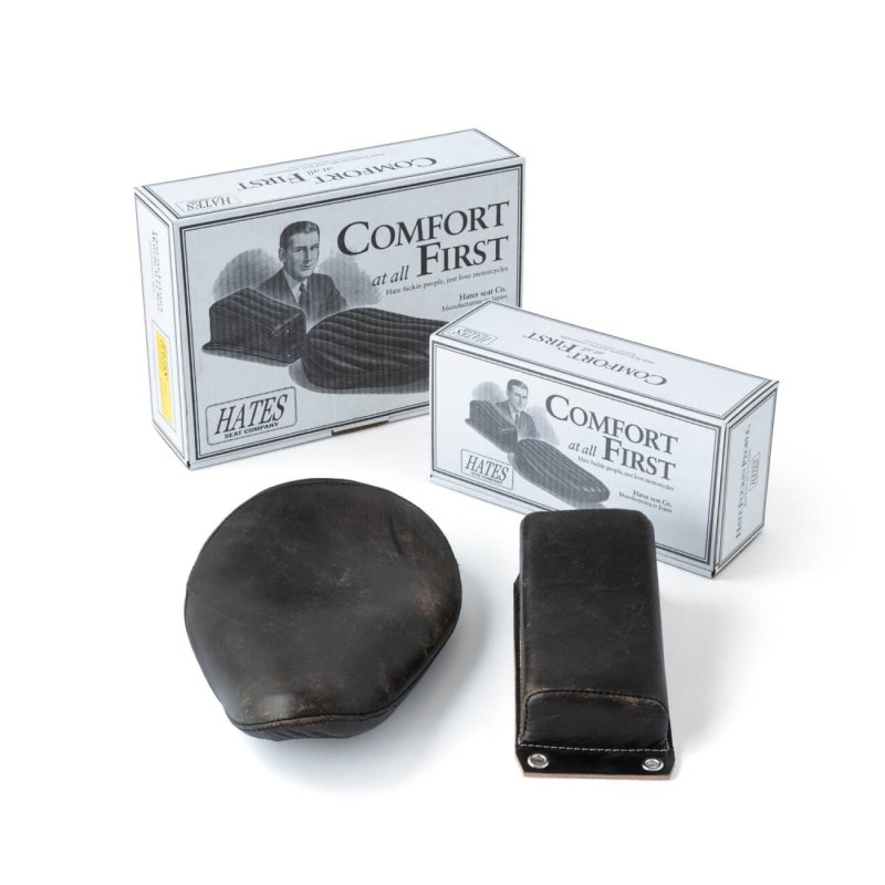 画像2: HATES SEAT CO. | SOLO SEAT&PILLION PLAIN  (2)