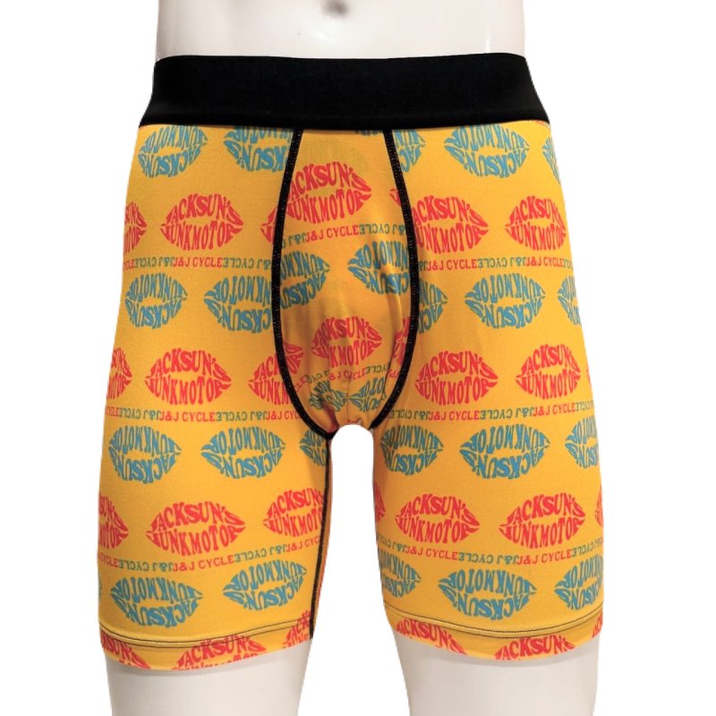 画像1: J&J CYCLE | BOXER PANTS "LIPS"  (1)