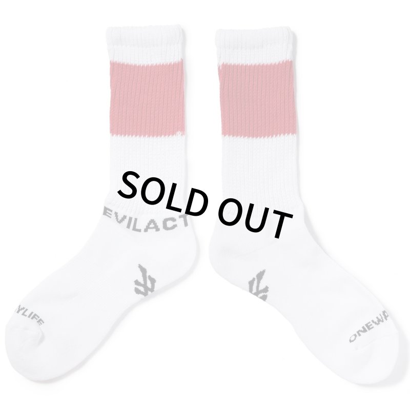 画像1: EVILACT | LINE LOOSE SOCKS  (1)