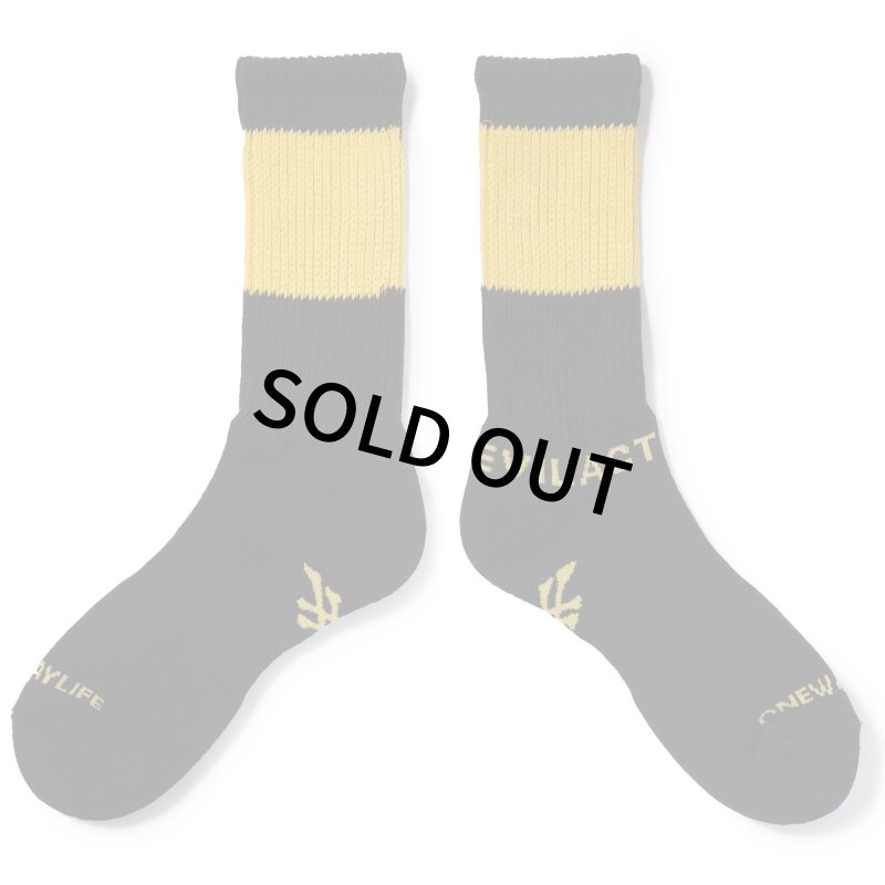 画像1: EVILACT | LINE LOOSE SOCKS  (1)