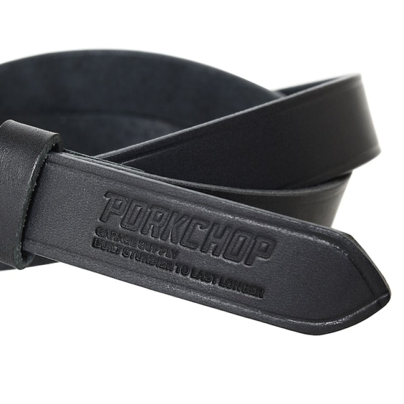 画像2: PORKCHOP GARAGE SUPPLY | LEATHER BELT 01  (2)