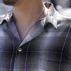 画像3: TOWNCRAFT | 60S OMBRE LOOP COLLAR SHIRTS 