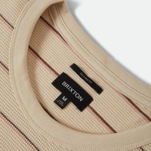 画像2: BRIXTON (ブリクストン) | SHIELD PIQUE S/S BOXY KNIT TEE 