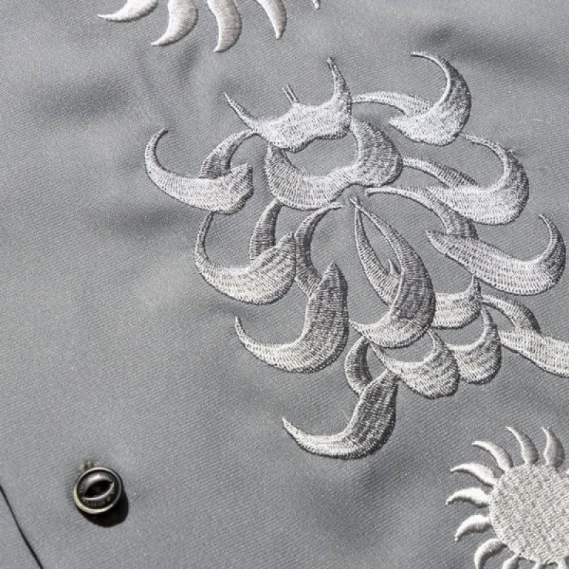 画像4: ROARK (ロアーク) | "PALM EMBROIDERY" GONZO S/S  (4)