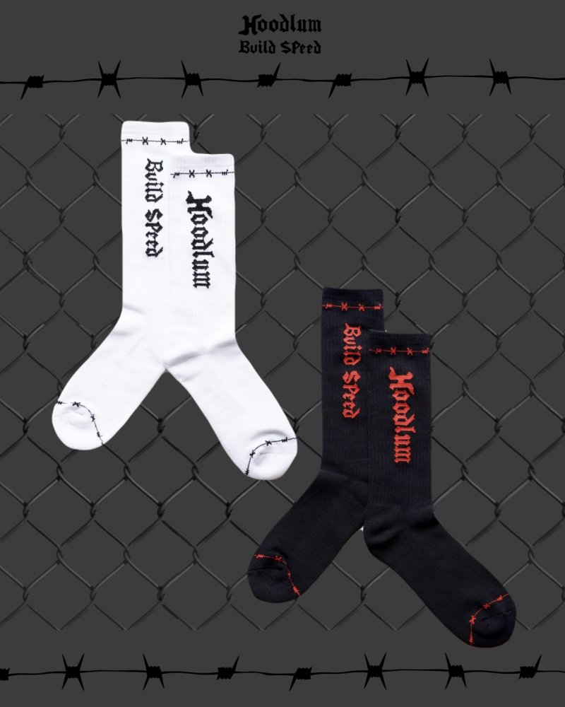 画像1: Hoodlum | BARB SOCKS 