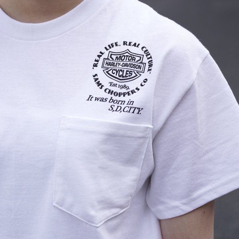 画像4: SAMS (サムズ) | S.D. CITY POCKET TEE  (4)