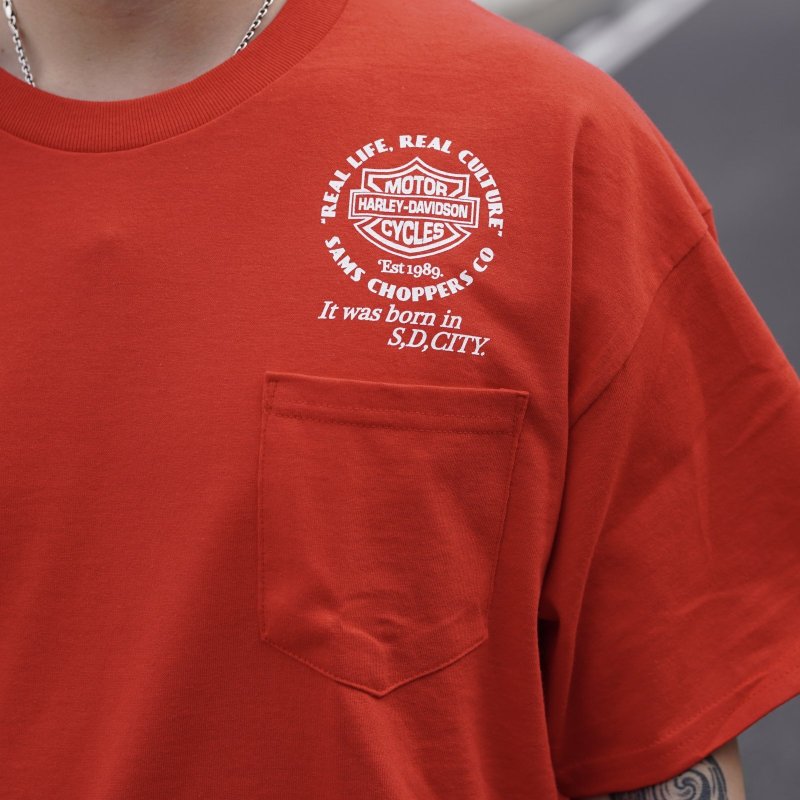 画像4: SAMS (サムズ) | S.D. CITY POCKET TEE  (4)