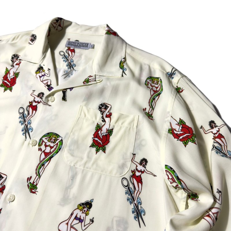 画像4: DAZZLESUGAR | -S.O.A.B Rayon Shirt-  (4)