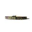 画像2: DAZZLESUGAR | -HATE YOU studs belt-  (2)