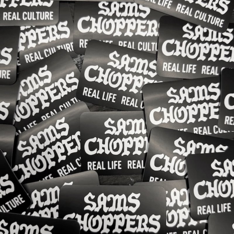 画像1: SAMS (サムズ) | SAMS CHOPPERS STICKER  (1)
