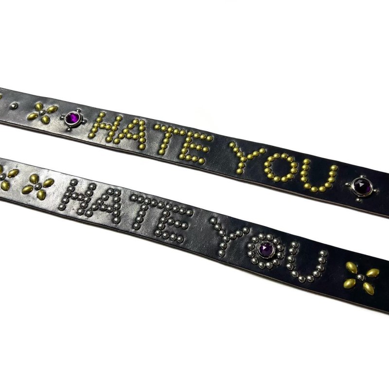 画像13: DAZZLESUGAR | -HATE YOU studs belt-  (13)