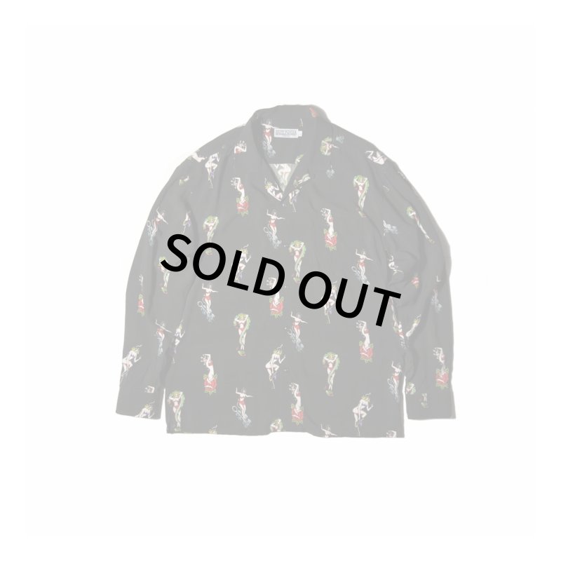 画像1: DAZZLESUGAR | -S.O.A.B Rayon Shirt-  (1)