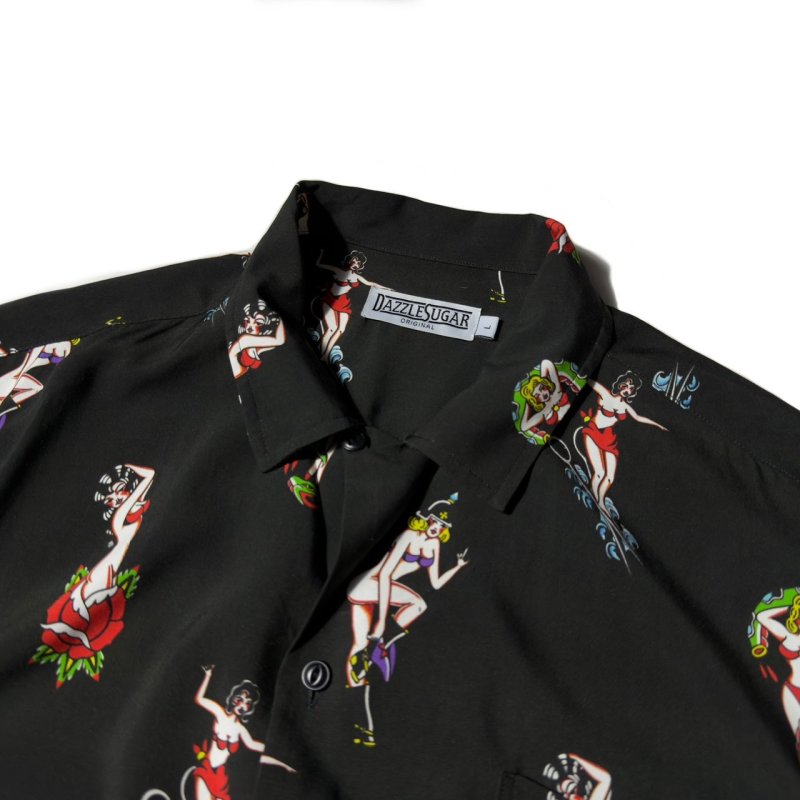 画像9: DAZZLESUGAR | -S.O.A.B Rayon Shirt-  (9)