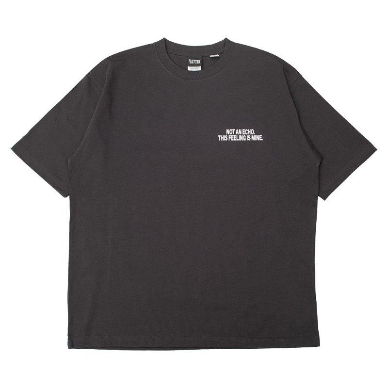 画像2: FLUTTER (フラッター) | USA Cotton Graphic Tee  (2)