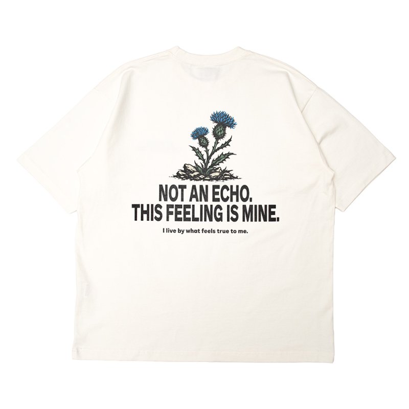 画像1: FLUTTER (フラッター) | USA Cotton Graphic Tee  (1)