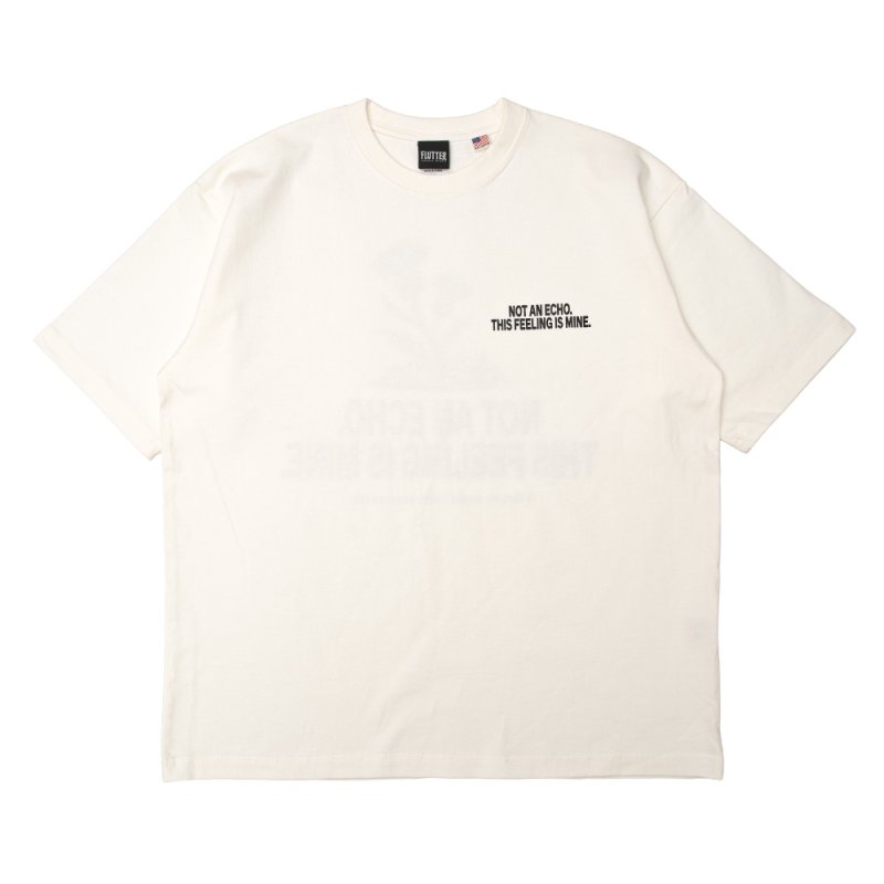 画像2: FLUTTER (フラッター) | USA Cotton Graphic Tee  (2)