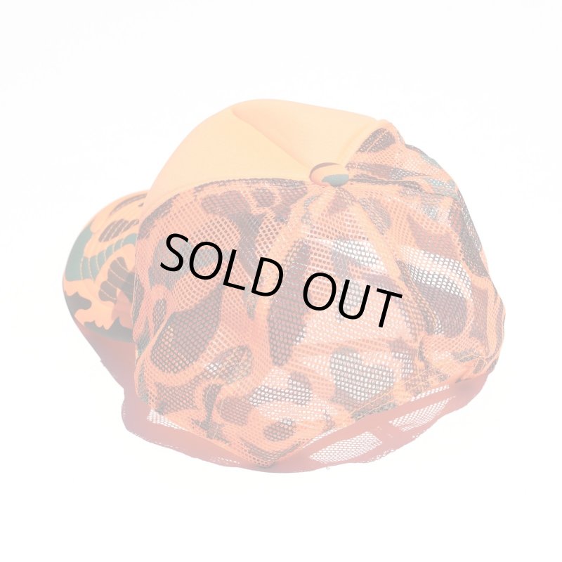 画像2: SAMS | ORANGE CAMO CAP  (2)
