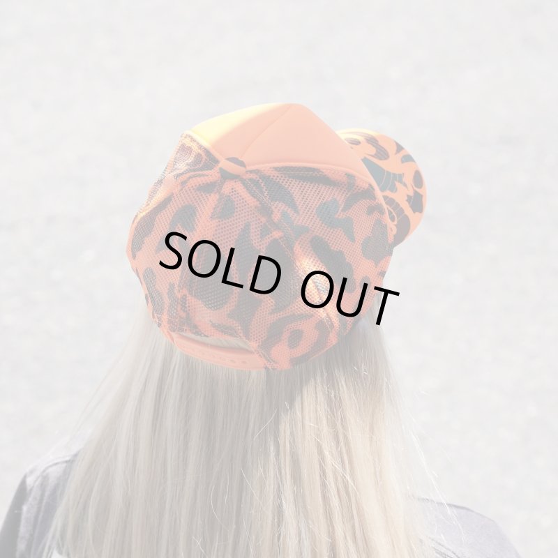 画像7: SAMS | ORANGE CAMO CAP  (7)