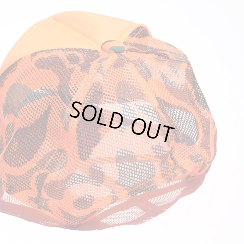 画像4: SAMS | ORANGE CAMO CAP  (4)