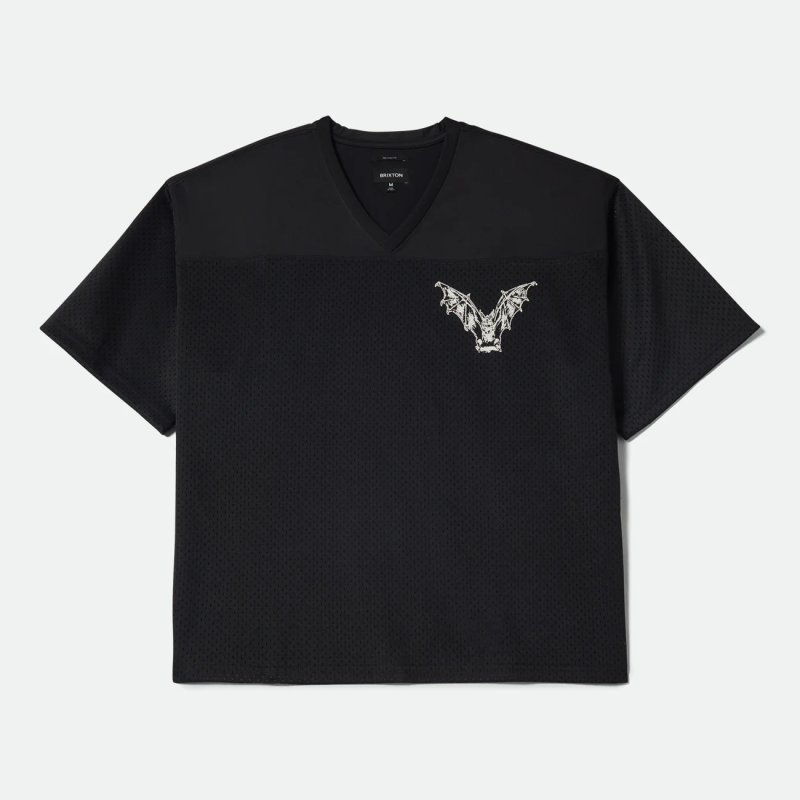 画像1: BRIXTON | BAGGY MESH PRACTICE JERSEY  (1)