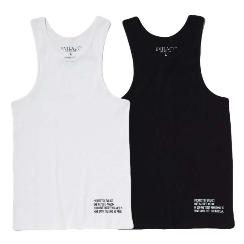 画像1: EVILACT | 2PACK TANK TOP  (1)